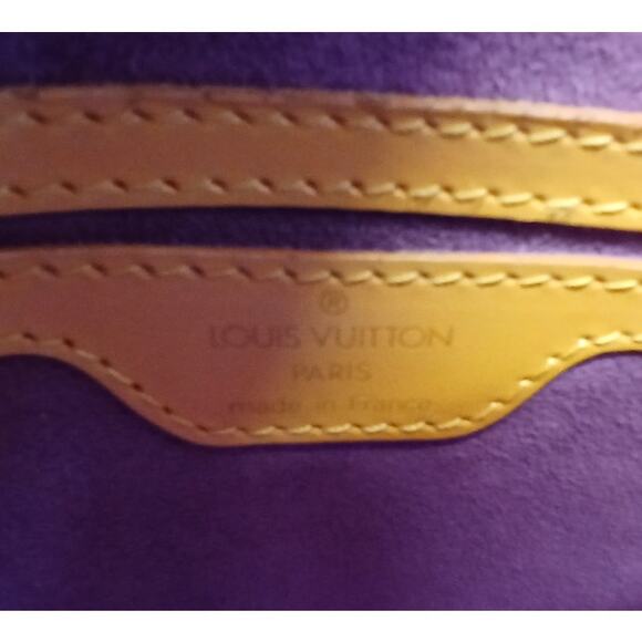 Louis Vuitton Epi Saint Jacques Handbag, Yellow with Dust Bag - Picture 7 of 16